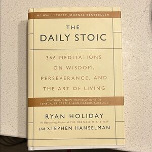 The Daily Stoic Book Hardcover